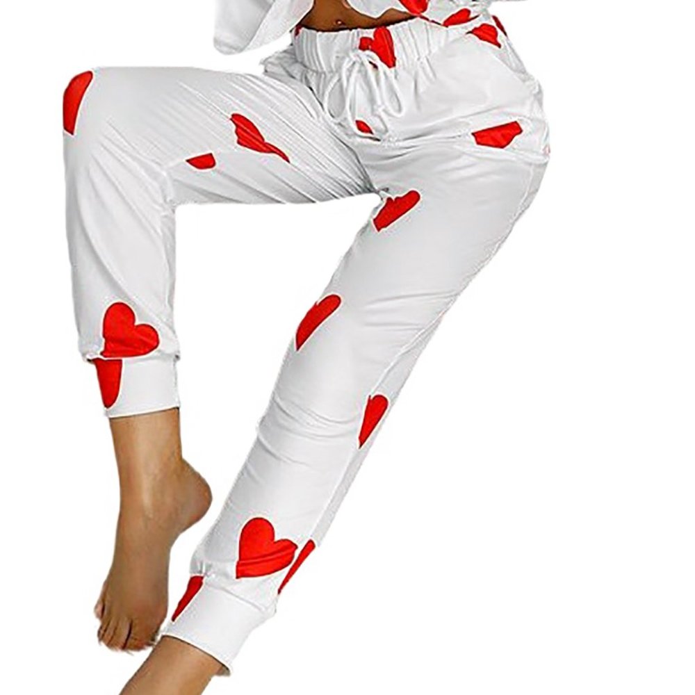 ❤️ LAST TWO! Valentine's Day Heart Pajamas Lounge Set - Picture 4 of 13